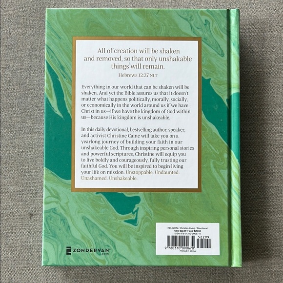 Unshakeable Devotional Book - NEW - Picture 2 of 10